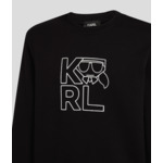 SLVR KOCKTAIL BLK LG SWEATSHIRT