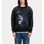 Sweat Wash Avec Print Loup Homme