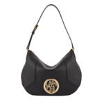 Roxane De Lancel - Mini Hobo Zippe - Noir/Dore