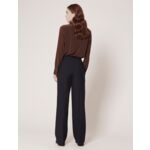 Pantalon Pilora-Pantalon palazzo marine