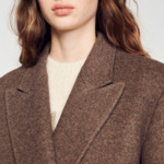 Manteau long boutonné