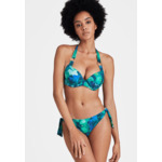 Haut de maillot de bain Push-up coques Deep Green Sea