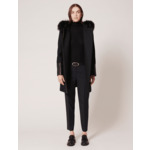 Duffle-Coat Gerson Noir en Laine