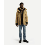 Parka Homme Avec Coudieres Et Poignets Logotes Homme