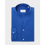 Chemise Carl en lin bleu