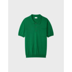 Polo Félicien en maille verte