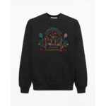 Casablanca Sweatshirt Rainbow Crayon Temple Noir