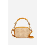 Sac Crossbody Holly En Raphia & Cuir