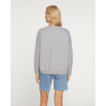 Pull Kiki Pull cachemire col v oversize femme