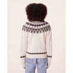 Pull Maria Pull Cachemire Manches Mitaines, 6 fils