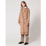 Manteau Monranda-Manteau long en fausse fourrure camel