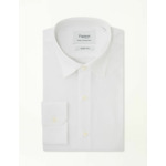 Chemise Contemporaine en popeline blanche