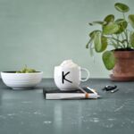 Mug Letters K 13x10x8cm