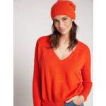 Bonnet cachemire Ines ORANGE