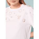 T-Shirt Taralove-Blanc en Coton