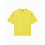 T-Shirt - Vintage Logo Print - Yellow