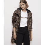 Parka Leopard Waterproof Femme