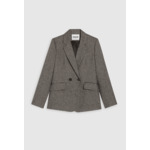 Veste gris chiné tailleur