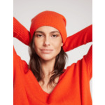 Bonnet cachemire Ines ORANGE