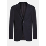 navy wool blazer style duomo