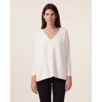 Pull Mino Pull Col V Oversize Cachemire Milano, 2 fils