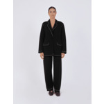 Veste costume cachemire Camila NOIR