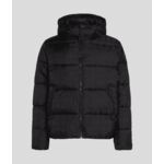 BLOCK LOGO JACQUARD PUFFER