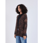 Cardigan cachemire léopard Una LEOPARD