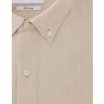 Chemise Albin en lin beige