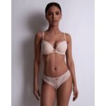 Soutien-gorge push-up coque Illusion Fauve