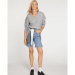 Pull Kiki Pull cachemire col v oversize femme