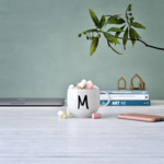 Mug Letters M 13x10x8cm