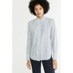 Blouse Nicolas en coton et lin