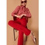 Pantalon Pearl-Rouge en Polyester