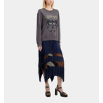 Sweatshirt Avec Print Papillon Femme