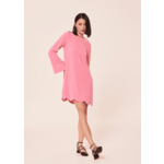 Robe Ruodana-Rose en Polyester