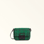 METROPOLIS MINI CROSSBODY - TESSUTO RAFIA ARCO