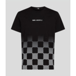 CHECKBOARD DEGRADE T-SHIRT HOMME