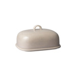 Perlemor Home - Beurrier, beige, en porcelaine haut de gamme