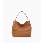 Grand sac hobo Romy en cuir grainé