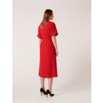 Robe Rafaelle Rouge en Polyester