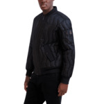 QUILTED WAVE BOMBER HOMME