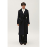 Manteau long marine