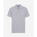 Polo Manches Courtes Col Officier Broderie Tk Homme