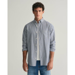 Chemise à carreaux en coton Oxford regular fit