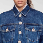 Veste courte en jean