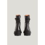 Bottines cuir noir