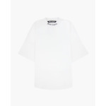 Palm Angels Classic logo over tee white black