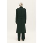 Manteau droit mi-long