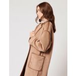 Manteau Monranda-Manteau long en fausse fourrure camel